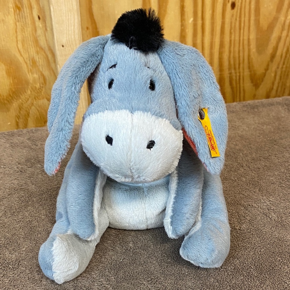 Disney Steiff Eeyore stuffy NWOT